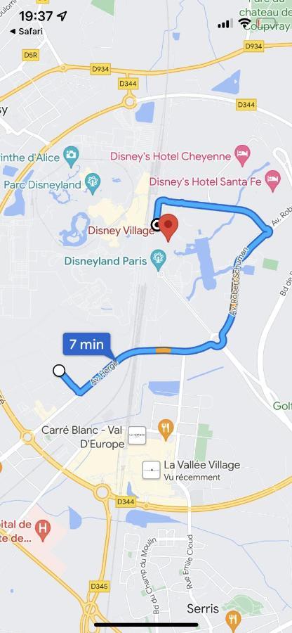 T3 Riviera Apartment Near Disneyland Paris Шеси Екстериор снимка